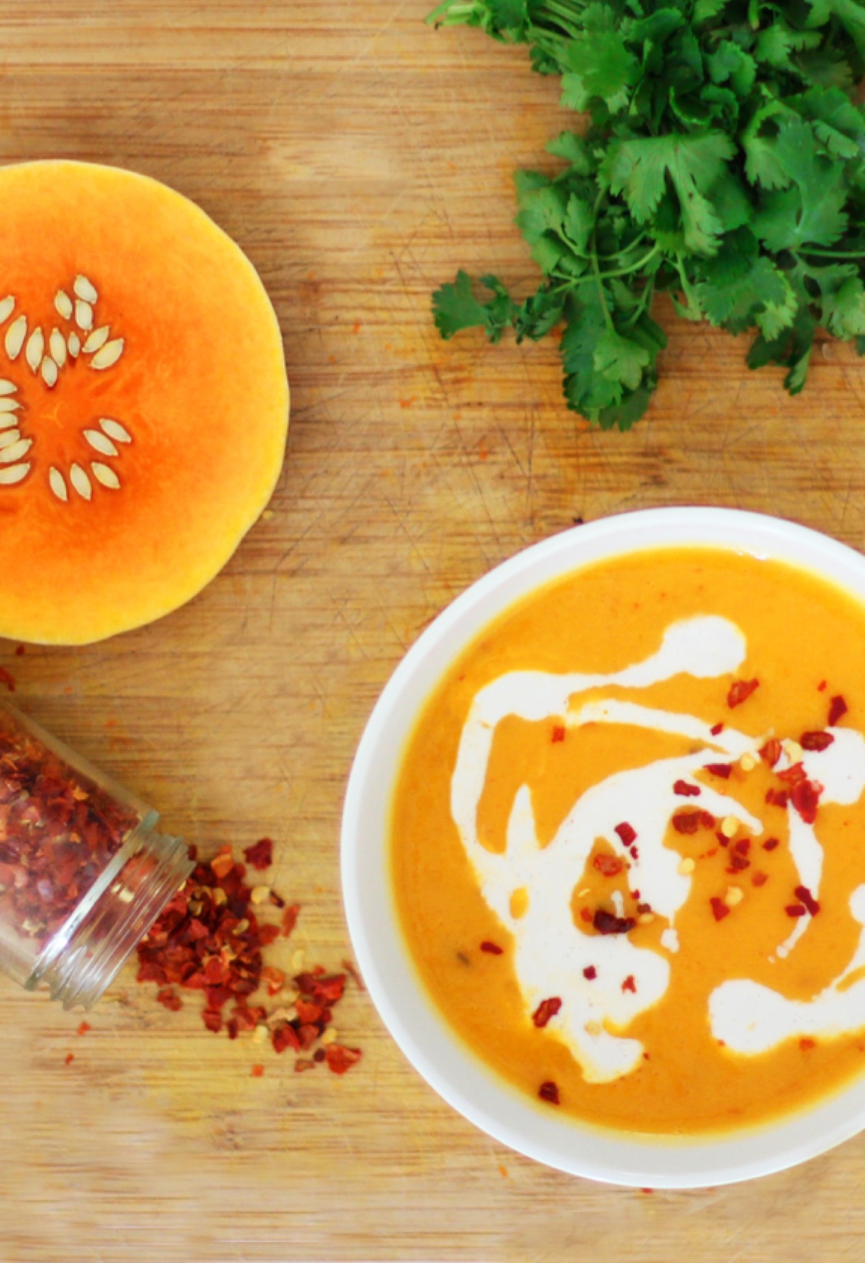 Coconut and Ginger Pumpkin Soup - Altea Cristiana