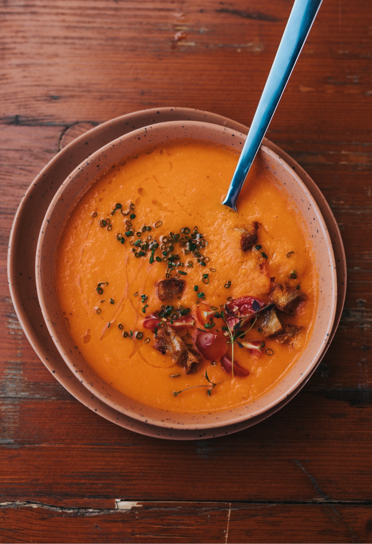 Curried Carrot Red Lentil Soup - Altea Cristiana