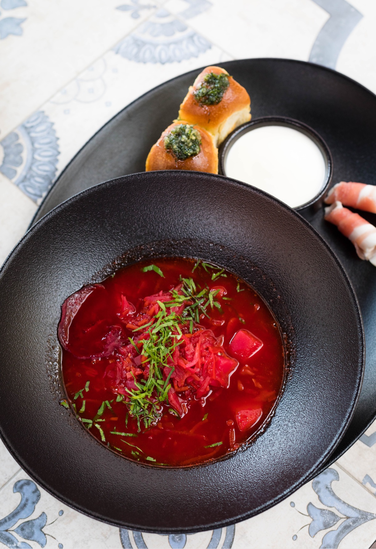 Mushroom and Beet Borscht - Altea Cristiana